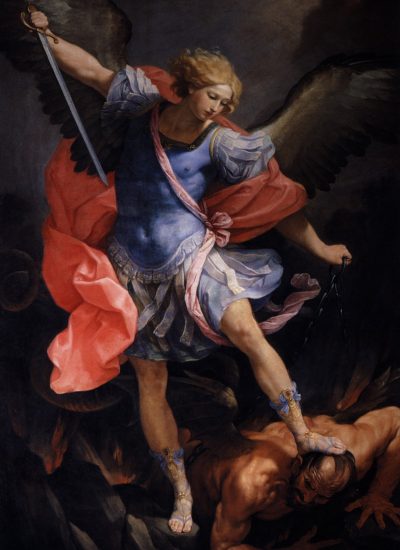 Guido Reni, L'Arcangelo Michele scaccia Satana